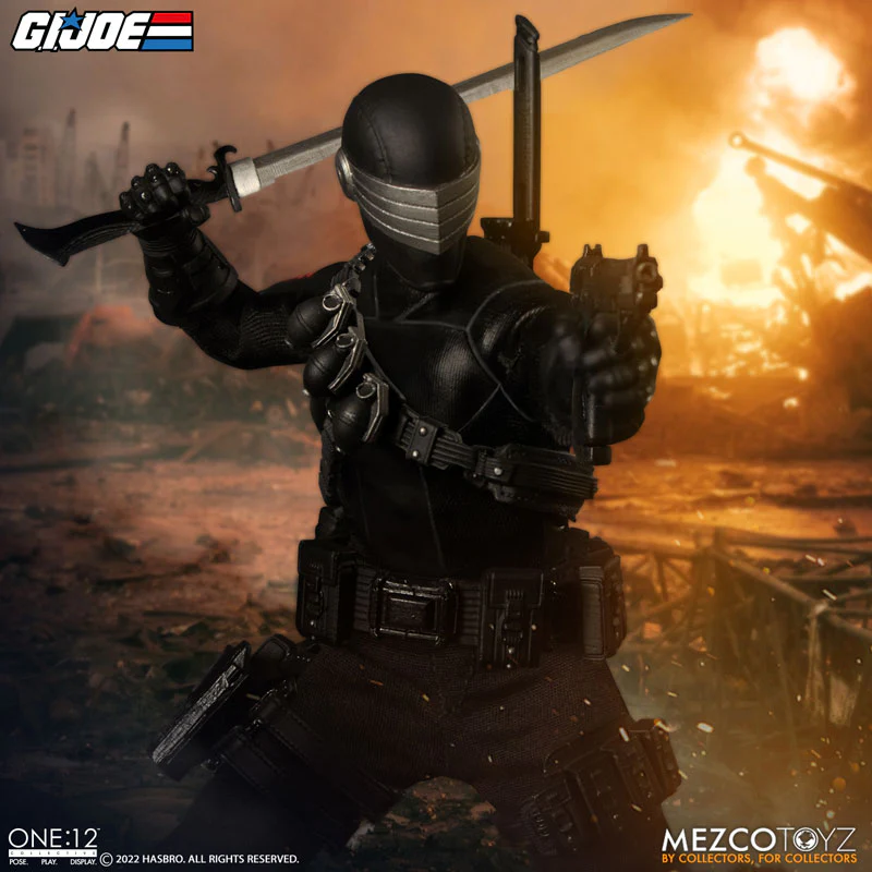 ONE:12 Collective / G.I. Joe: Snake Eyes 1/12 Action Figure DX Edition - Image 12