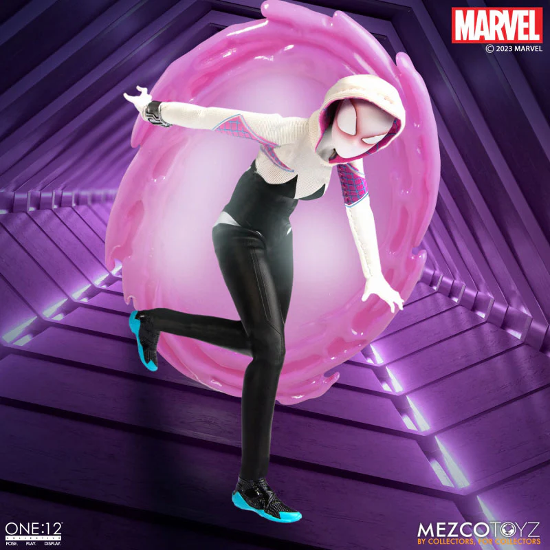 ONE:12 Collective - Marvel Comics: Ghost Spider - 1/12 (Mezco Toys) - Image 5