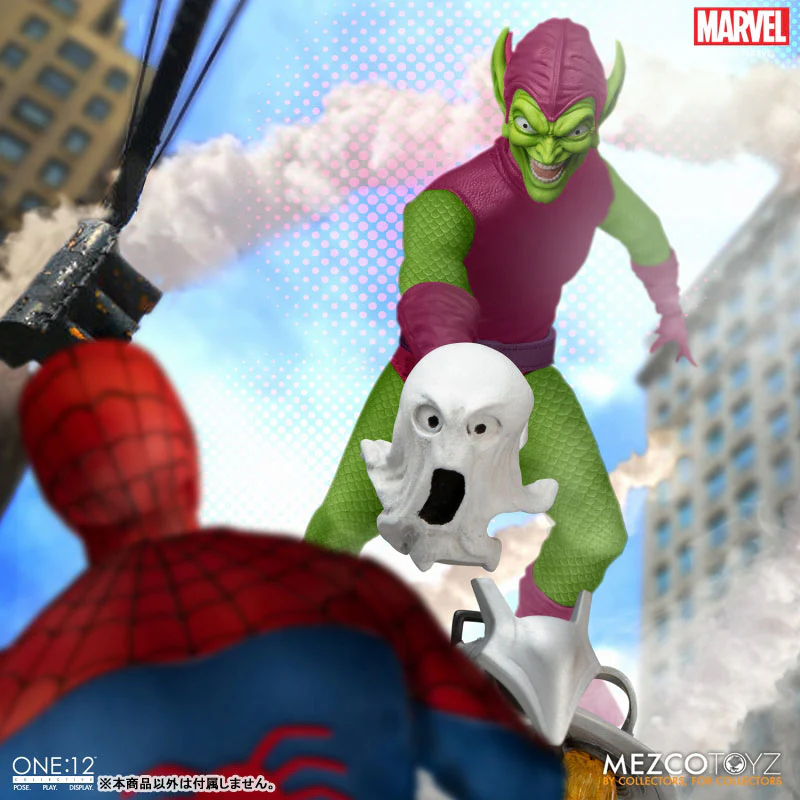 ONE:12 Collective / The Amazing Spider-Man: Green Goblin 1/12 Action Figure DX Edition - Image 3
