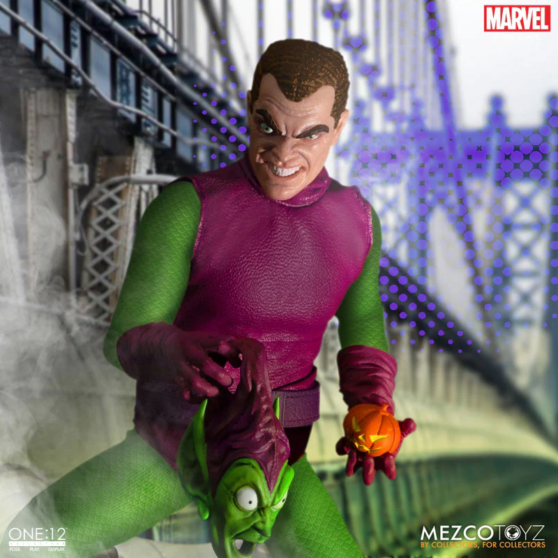 ONE:12 Collective / The Amazing Spider-Man: Green Goblin 1/12 Action Figure DX Edition - Image 4