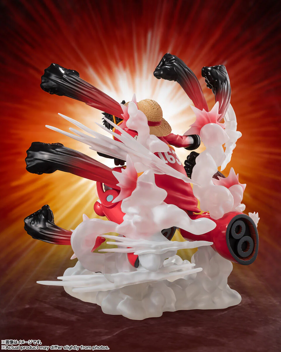 One Piece - Monkey D. Luffy - Chou Gekisen -Extra Battle- - Figuarts ZERO - Gum Gum Hawk Gatling (Bandai Spirits) - Image 2