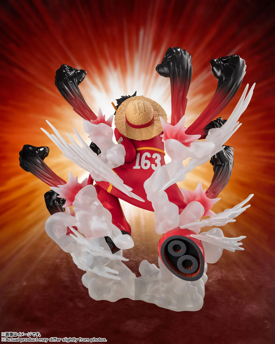 One Piece - Monkey D. Luffy - Chou Gekisen -Extra Battle- - Figuarts ZERO - Gum Gum Hawk Gatling (Bandai Spirits) - Image 3