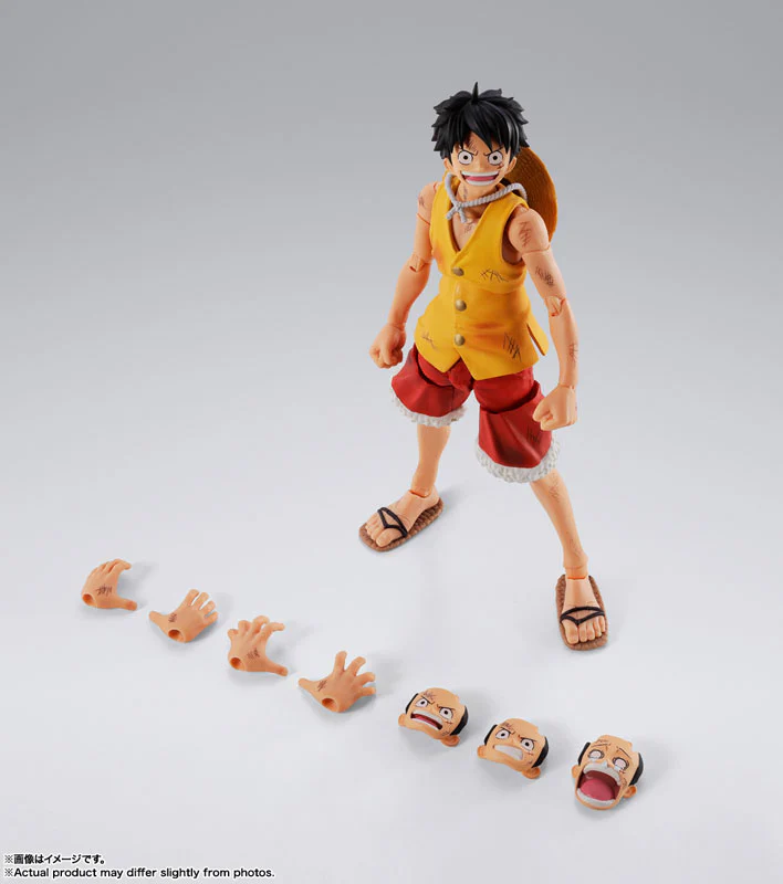 One Piece - Monkey D. Luffy - S.H.Figuarts - Marineford (Bandai Spirits) - Image 4