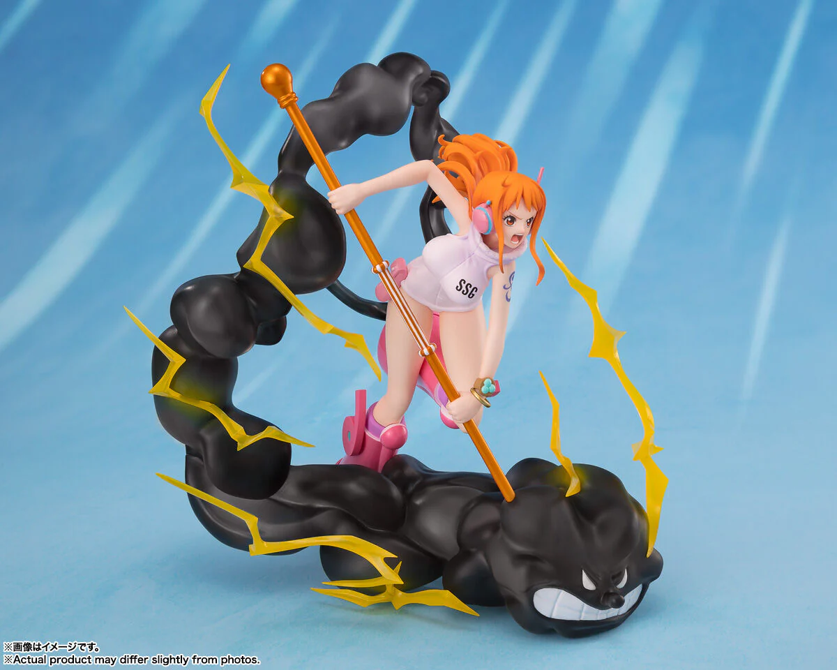One Piece - Nami - Zeus - Chou Gekisen -Extra Battle- - Figuarts ZERO - Lightning Blast (Bandai Spirits) - Image 5