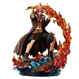 One Piece - Portgas D. Ace - One Piece Log Collection Statue - 1/4 (Plex, Unique Art Studio) - Image 8