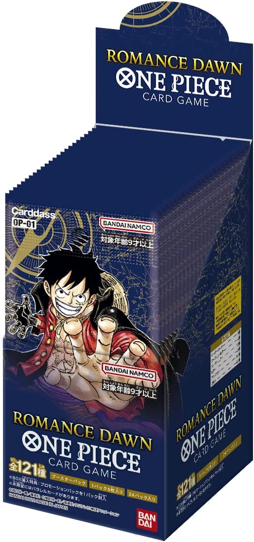 One Piece Trading Card Game - Romance Dawn - OP-01 - Booster Box - Japanese Ver (Bandai) - Image 3
