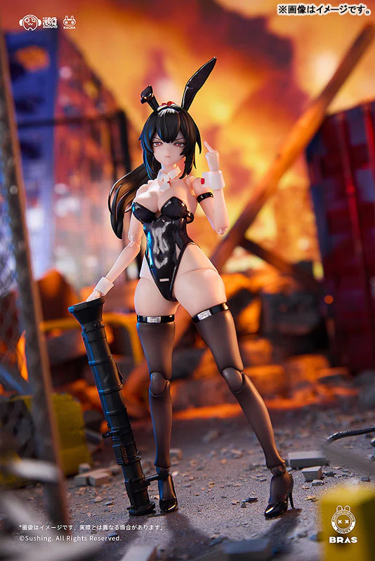 Original - Bunny Rapid Action Squad - Attacker - Runa - 1/12 (Good Smile Company, Sushing) - Image 3