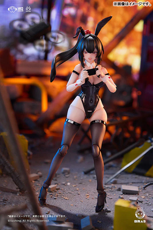 Original - Bunny Rapid Action Squad - Attacker - Runa - 1/12 (Good Smile Company, Sushing) - Image 5