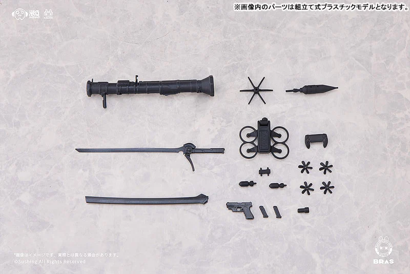 Original - Bunny Rapid Action Squad - Attacker - Runa - 1/12 (Good Smile Company, Sushing) - Image 7