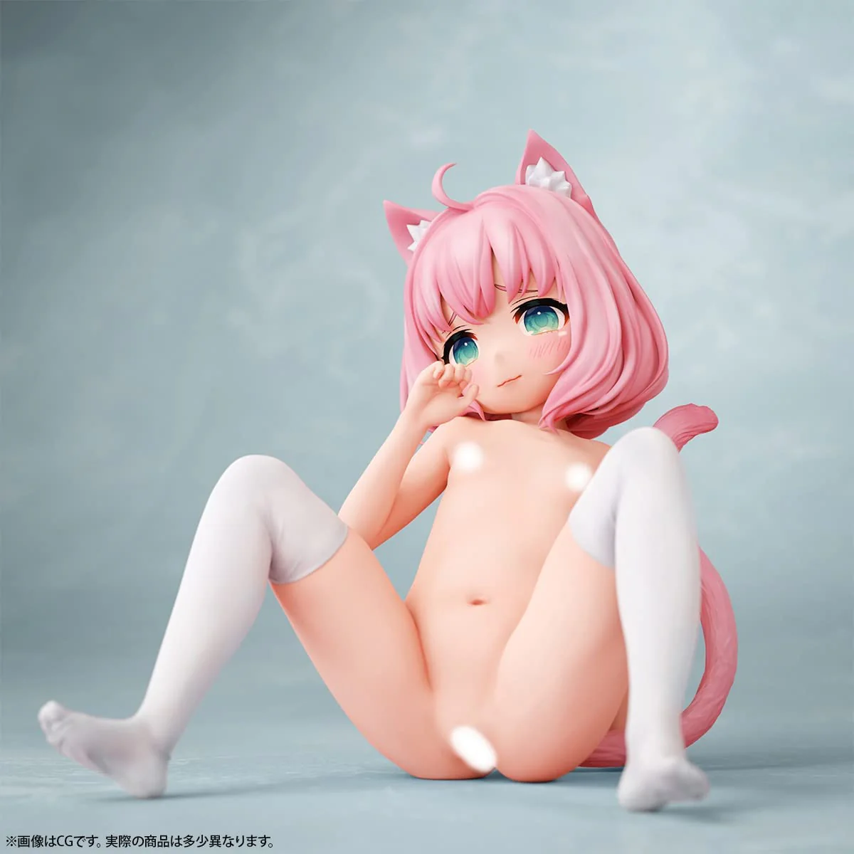 Original Character - Nikukan Girl - Ura Koi Shoujo Anthropomorphic Chibi Neko  Macaron - 1/6 (Insight) - Image 3