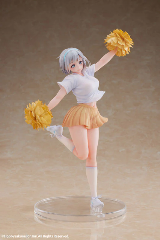 Original - Cheerleader Riku - 1/6 - with Shikishi (Hobby sakura) - Image 2