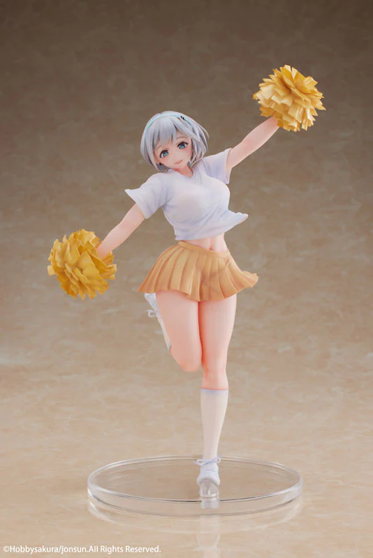 Original - Cheerleader Riku - 1/6 - with Shikishi (Hobby sakura) - Image 3