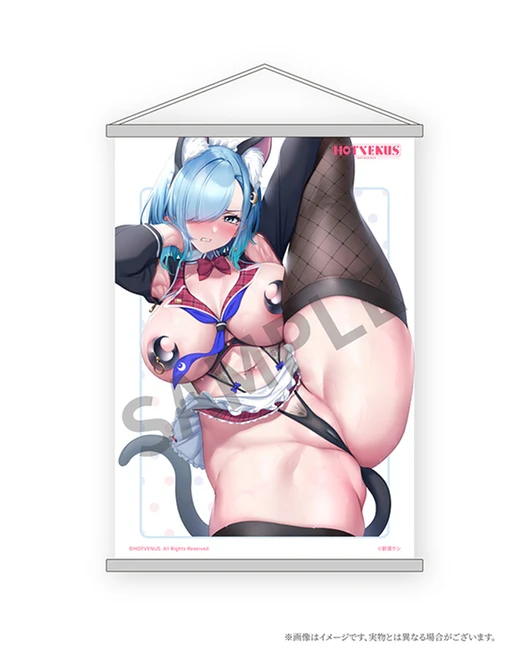 Original - Creator's Collection - Lewd Girl Y-shaped Balance - Futatsuki Aoi - 1/6 - Tapestry Set Edition (Hotvenus, Native) [Shop Exclusive] - Image 8