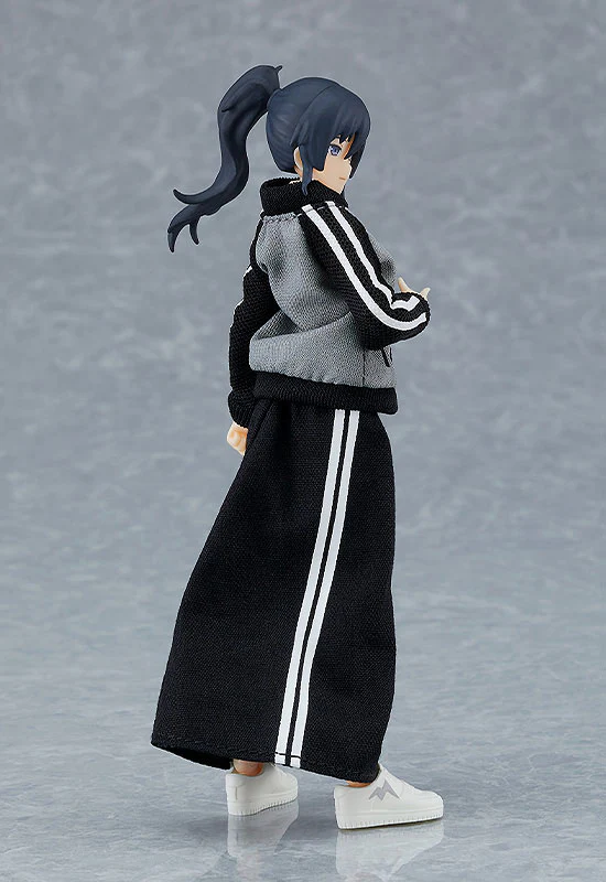 Original - Figma #601 - figma Styles - Makoto - with Tracksuit + Tracksuit Skirt Outfit (Max Factory) - Image 5