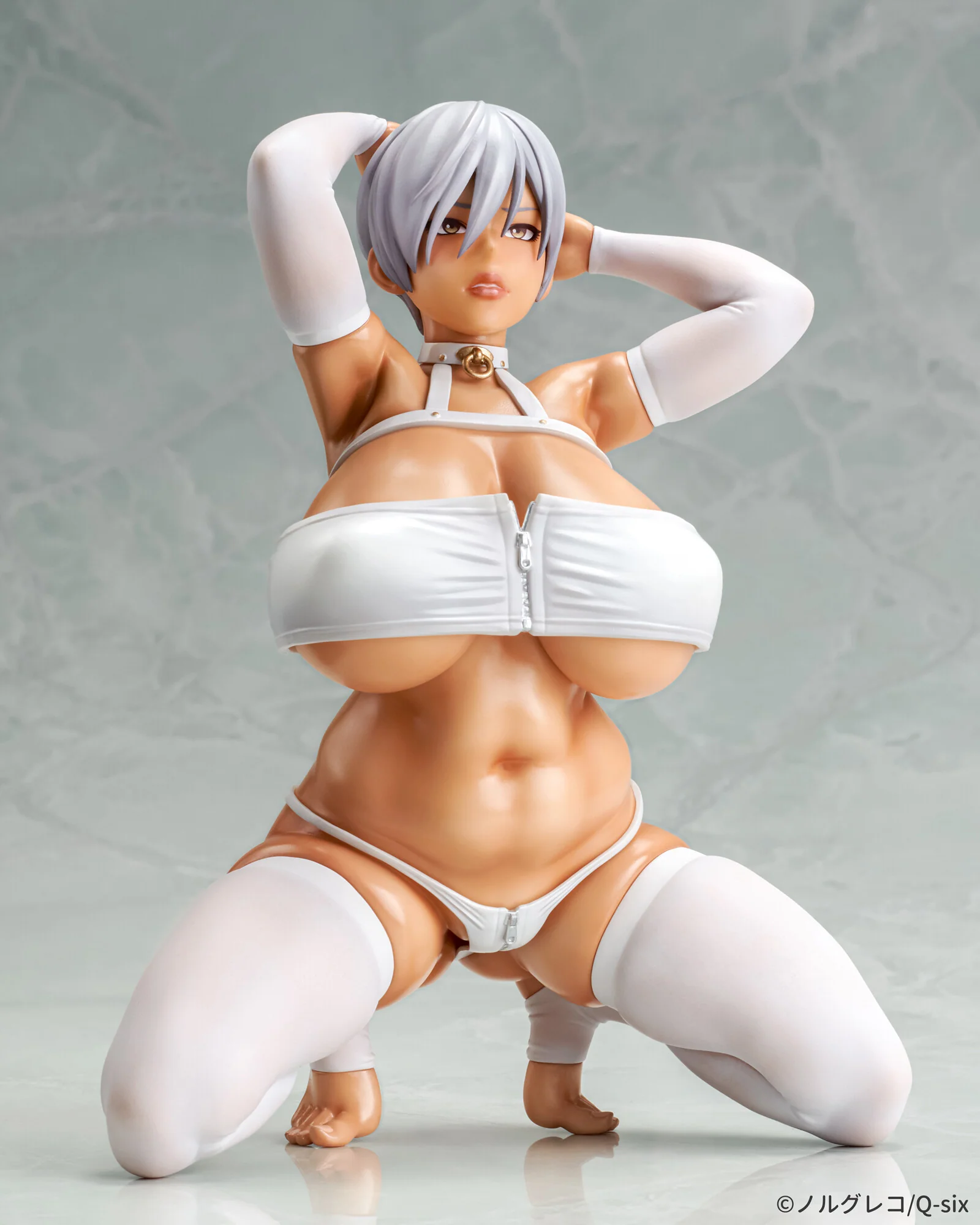 Original - Hiiragi Yuka - 1/5 - Brown Skin Ver. (Q-six) - Image 4