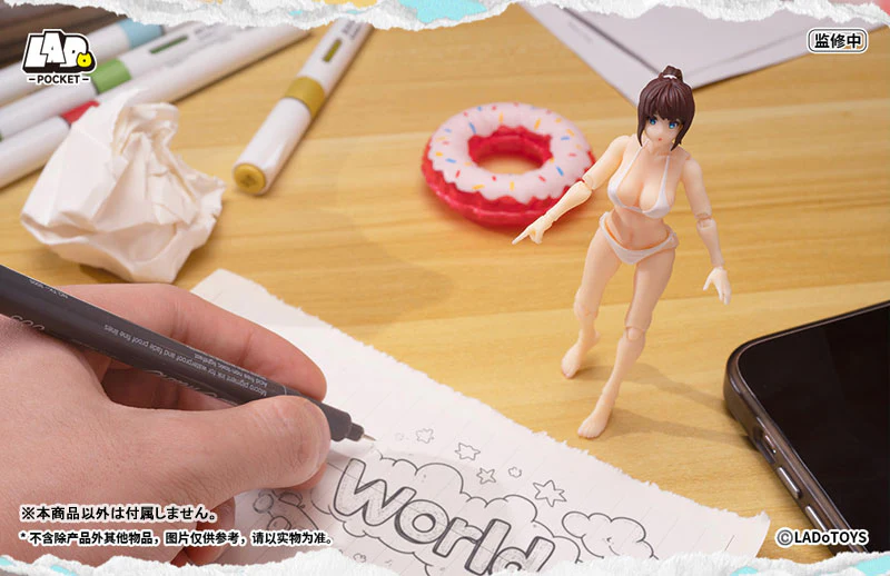 Original - LADo TOYS POCKET GIRL - PG-01 - Swimsuit Girl (LADo TOYS) - Image 5