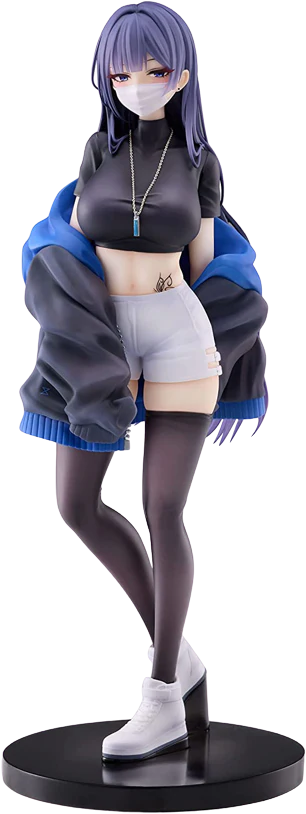 Original - Mask Shoujo Yuna - 1/7 - with Large Can Badge Version (MaxCute)