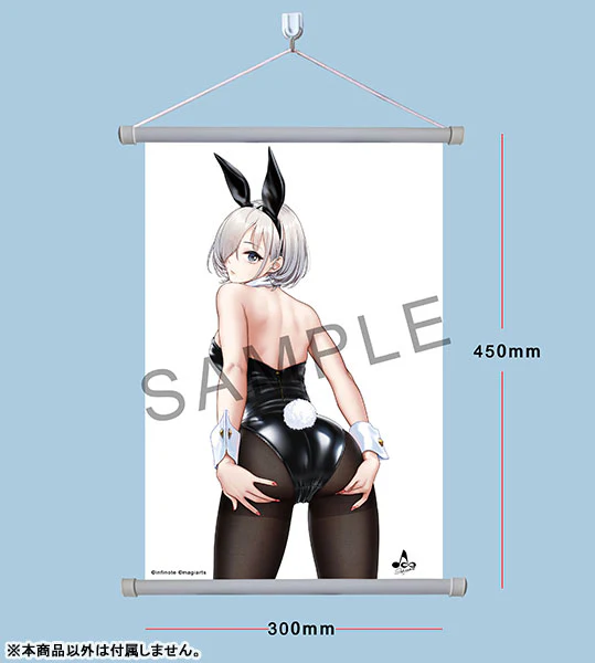 Original - Mihiro Sashou - Bunny Girl - 1/4 - With Tapestry (MAGI ARTS) - Image 8