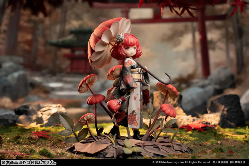 Original - Mushroom Girls Series (No.6) - Marasmius Haematocephalus - 1/1 (Merry Goods, Reverse Studio) - Image 8