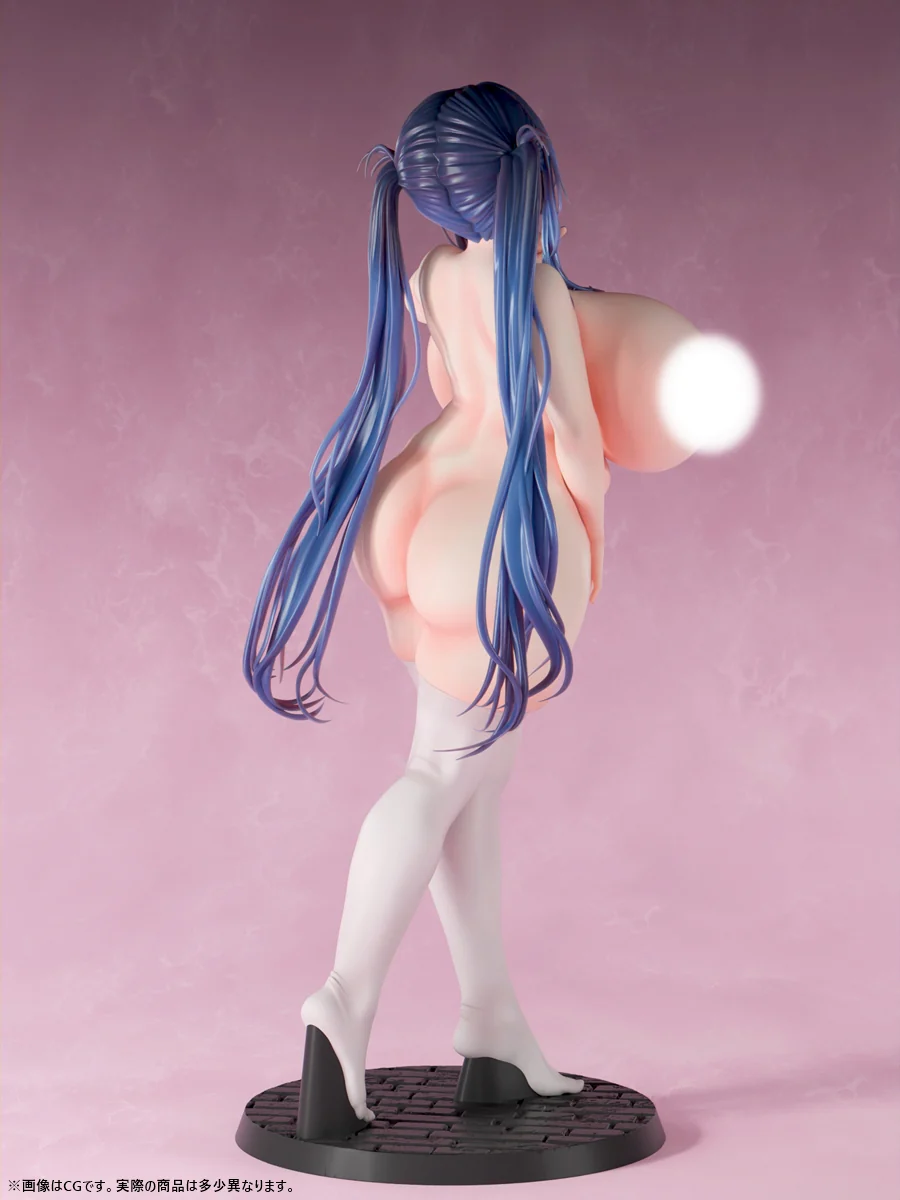 Original - Nikukan Girl - Baku-nyuu Twin Tails Saphire - 1/6 (Insight) - Image 5