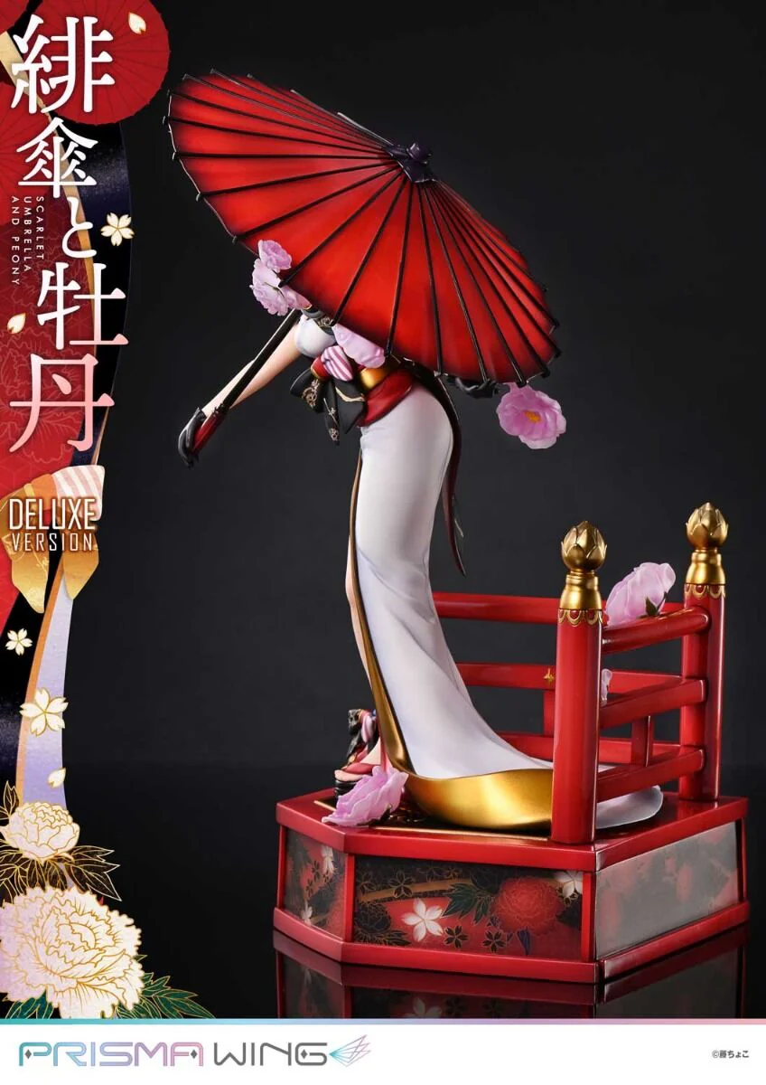 Original - Prisma Wing (PWFZCC-01PDX) - Scarlet Umbrella and Peony - 1/7 - DX Version (Prime 1 Studio) - Image 6