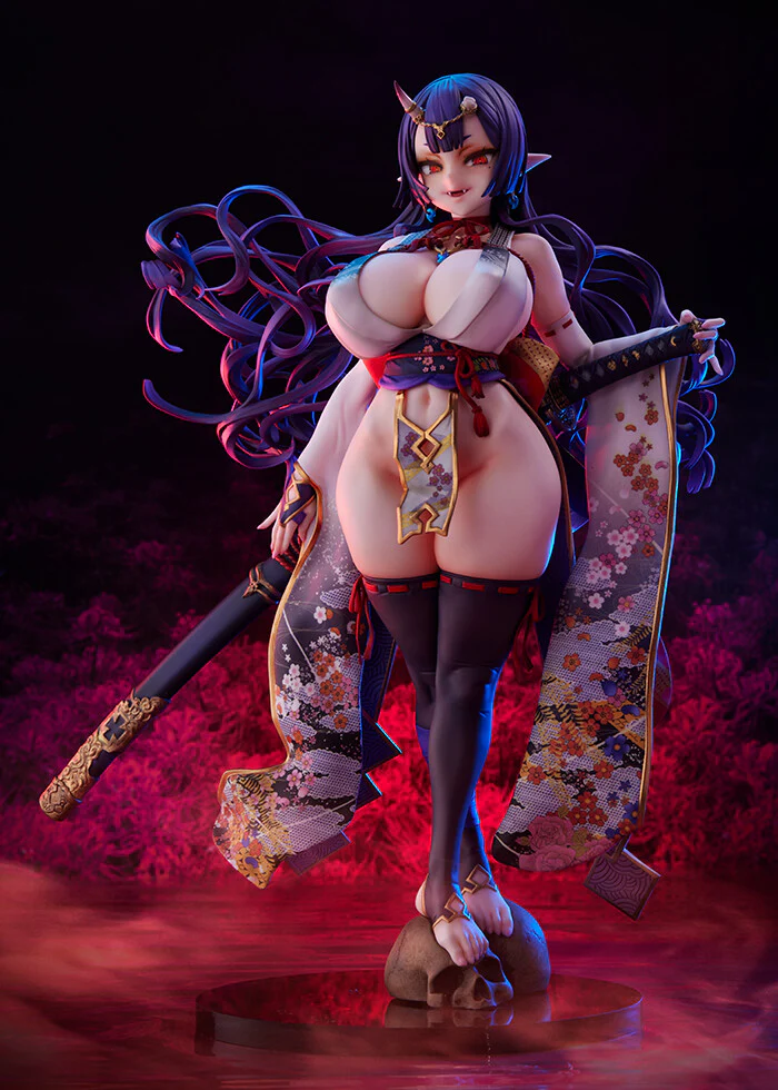 Original - Rasetsu Hime -Saki- - 1/5 - M-edition (Inbina, Tokyo Figure) - Image 2
