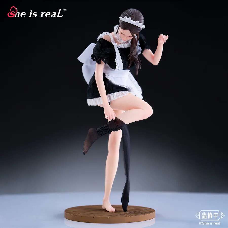 Original - She is real Water Droplet - Maid - 1/6 (Bear Panda) - Image 2