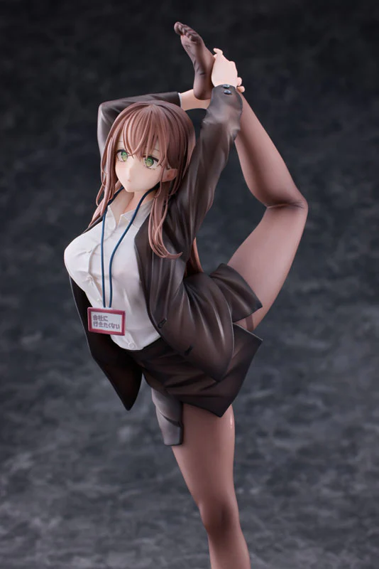 Original - Surprisingly Flexible Office Lady - White Ver. - 1/6 - With Tapestry (MAGI ARTS) - Image 3
