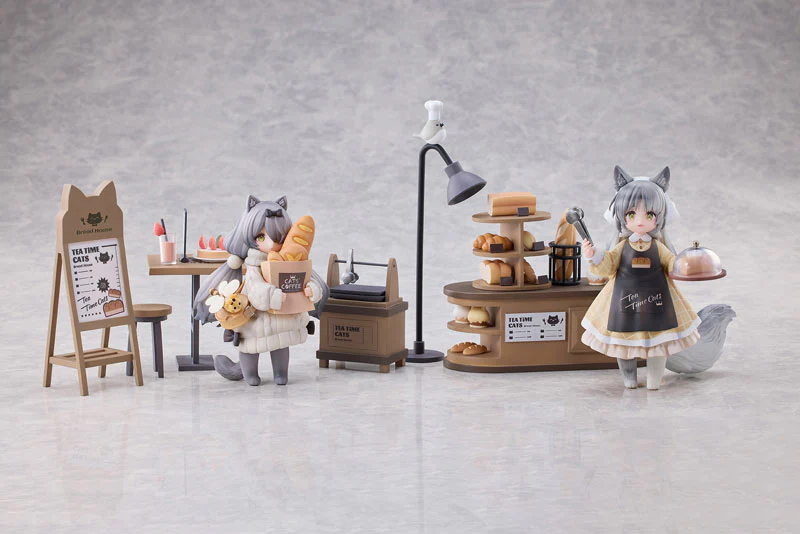 Original - Tea Time Cats - British Shorthair & Dragon Li - Meow Town (Ribose) - Image 6