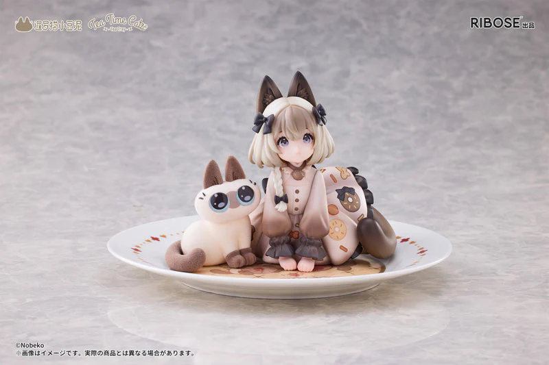 Original - Tottemo!!!! Siam Neko Azuki-san wa Sekai no Chuushin - Azuki - DLC Series - Tea Time Cats - Friendship Collaboration Exclusive Set (Ribose, Tianwen Kadokawa) - Image 2