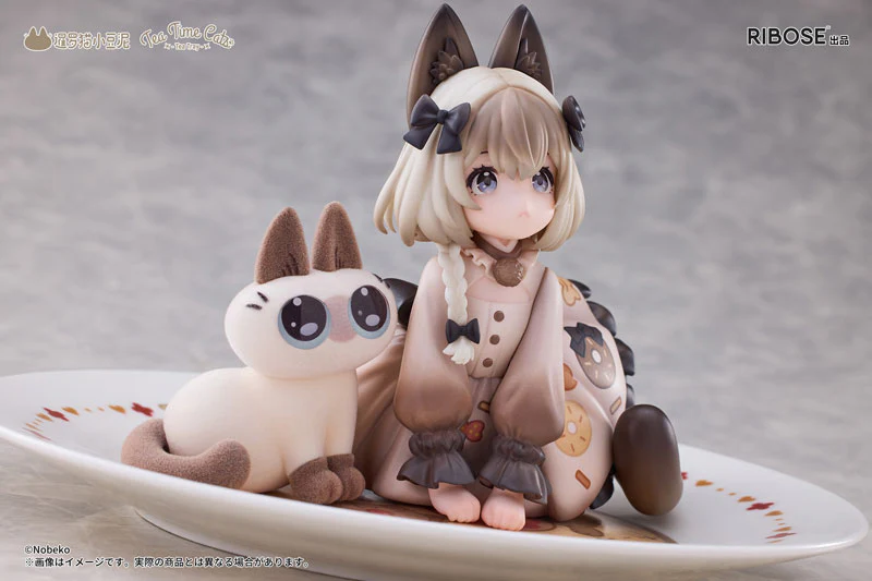 Original - Tottemo!!!! Siam Neko Azuki-san wa Sekai no Chuushin - Azuki - DLC Series - Tea Time Cats - Friendship Collaboration Exclusive Set (Ribose, Tianwen Kadokawa) - Image 6