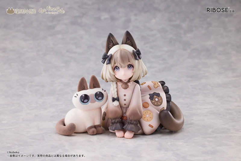 Original - Tottemo!!!! Siam Neko Azuki-san wa Sekai no Chuushin - Azuki - DLC Series - Tea Time Cats - Friendship Collaboration Exclusive Set (Ribose, Tianwen Kadokawa) - Image 7