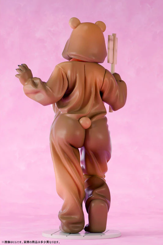 Original - Welcome to Honey Park! - Kumano Mitsu with Bear Head - 1/6 (Insight) - Image 2