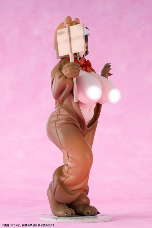 Original - Welcome to Honey Park! - Kumano Mitsu with Bear Head - 1/6 (Insight) - Image 3