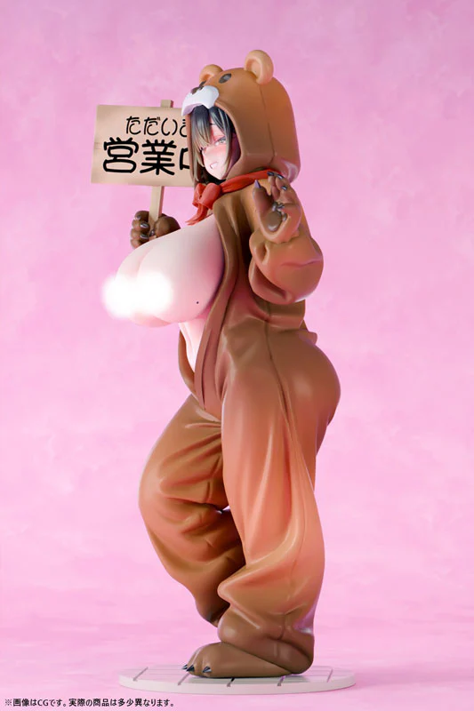 Original - Welcome to Honey Park! - Kumano Mitsu with Bear Head - 1/6 (Insight) - Image 7