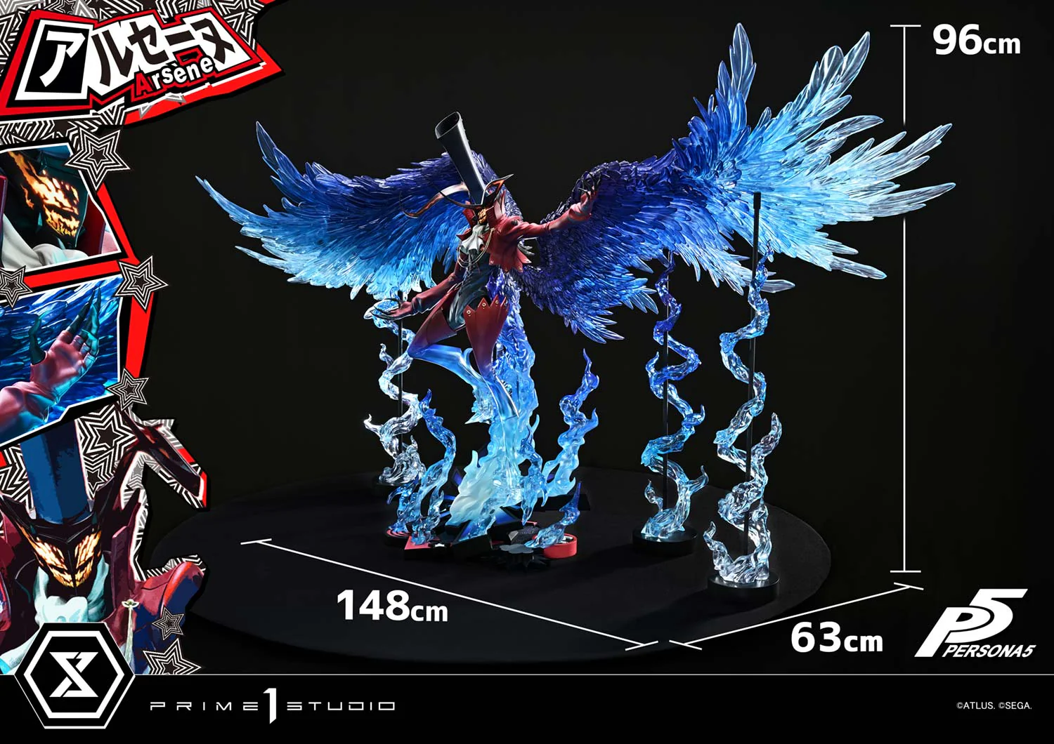Persona 5 - Arsène - Premium Masterline - 1/4 (Prime 1 Studio) - Image 8