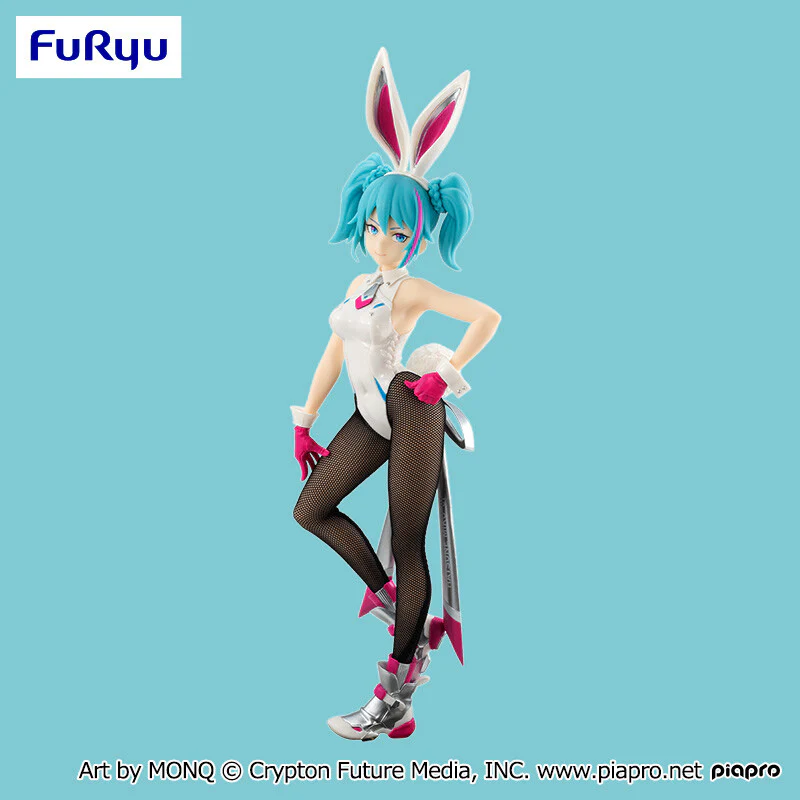 Piapro Characters - Hatsune Miku - BiCute Bunnies - Street ver., Pink (FuRyu) - Image 2