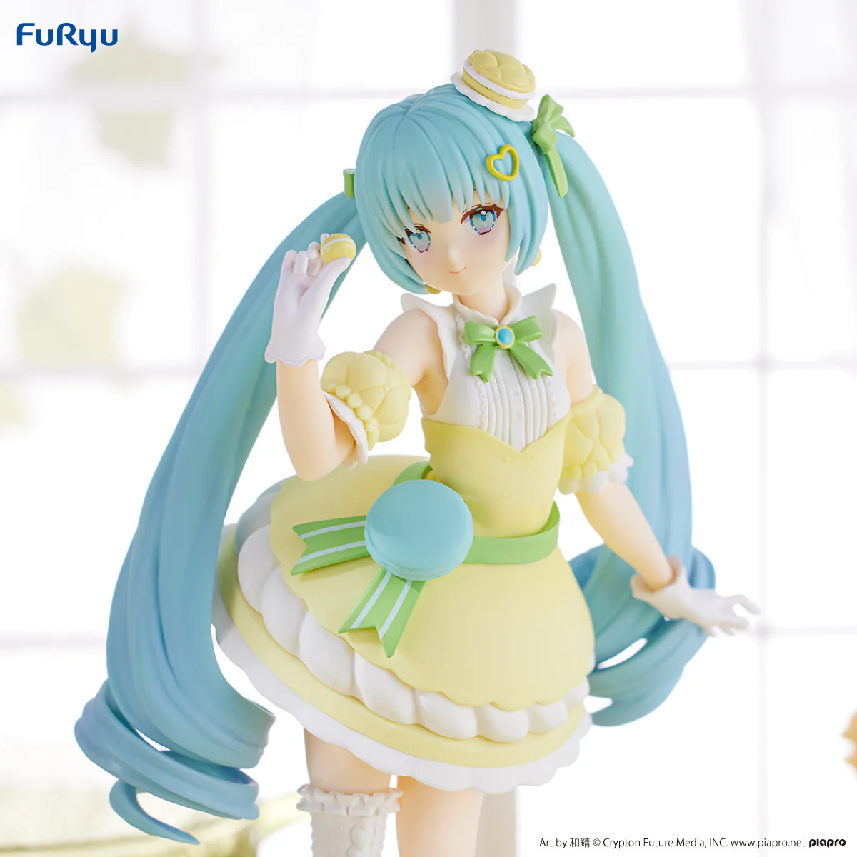 Piapro Characters - Hatsune Miku - Exc∞d Creative - Sweet Sweets - Citron Macaron ver. (FuRyu) - Image 2