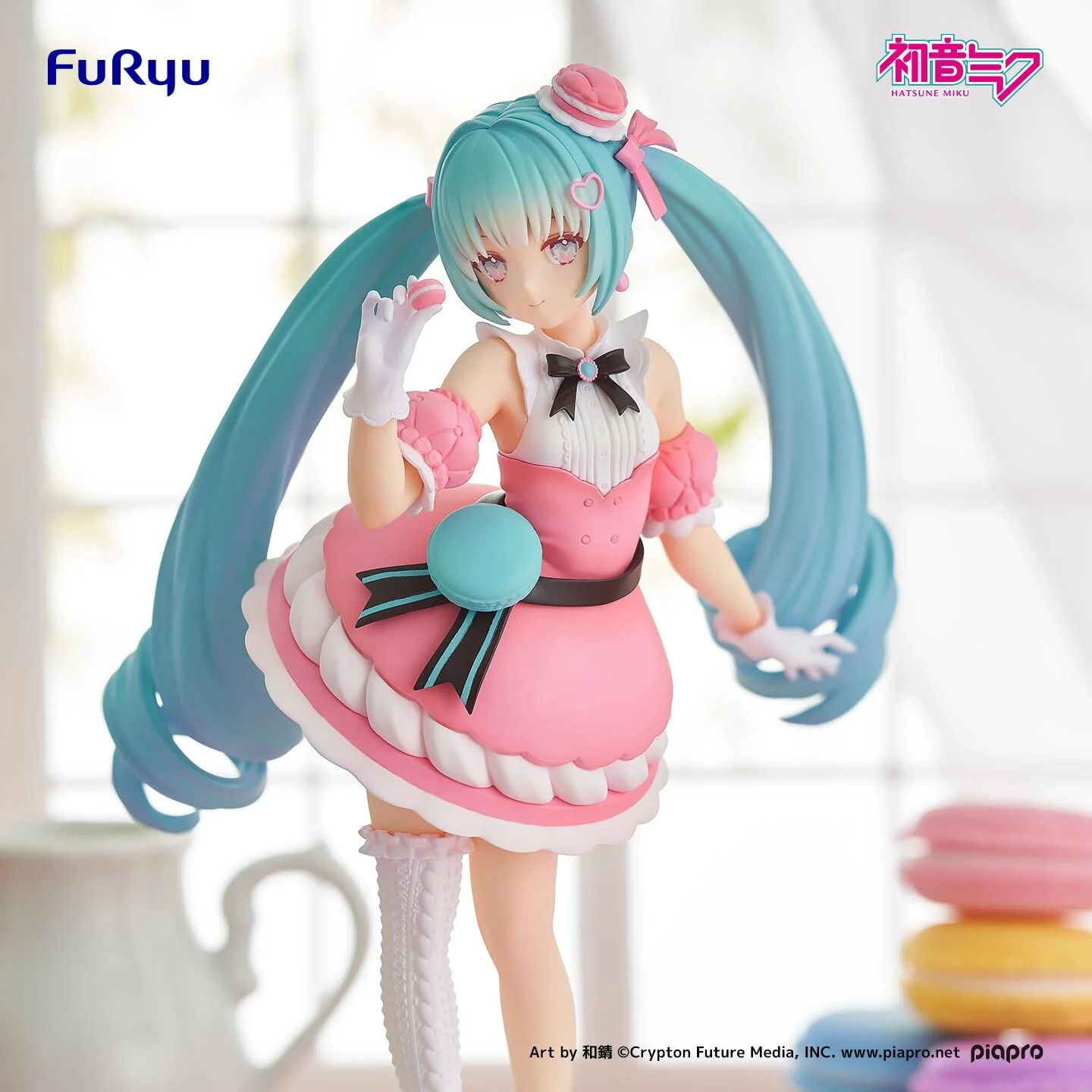 Piapro Characters - Hatsune Miku - Exc∞d Creative - Sweet Sweets - Macaron (FuRyu) - Image 3