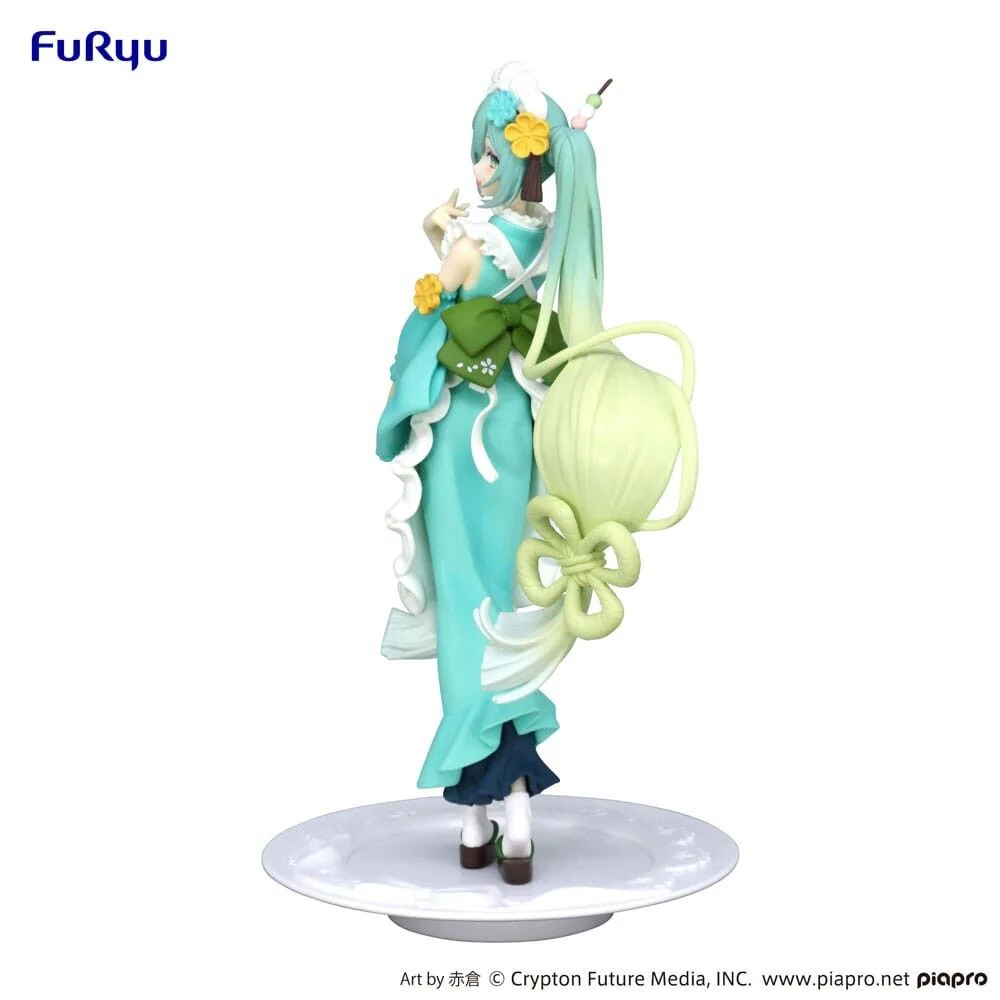 Piapro Characters - Hatsune Miku - Exc∞d Creative - Sweet Sweets - Matcha Parfait, Hakka (FuRyu) - Image 7