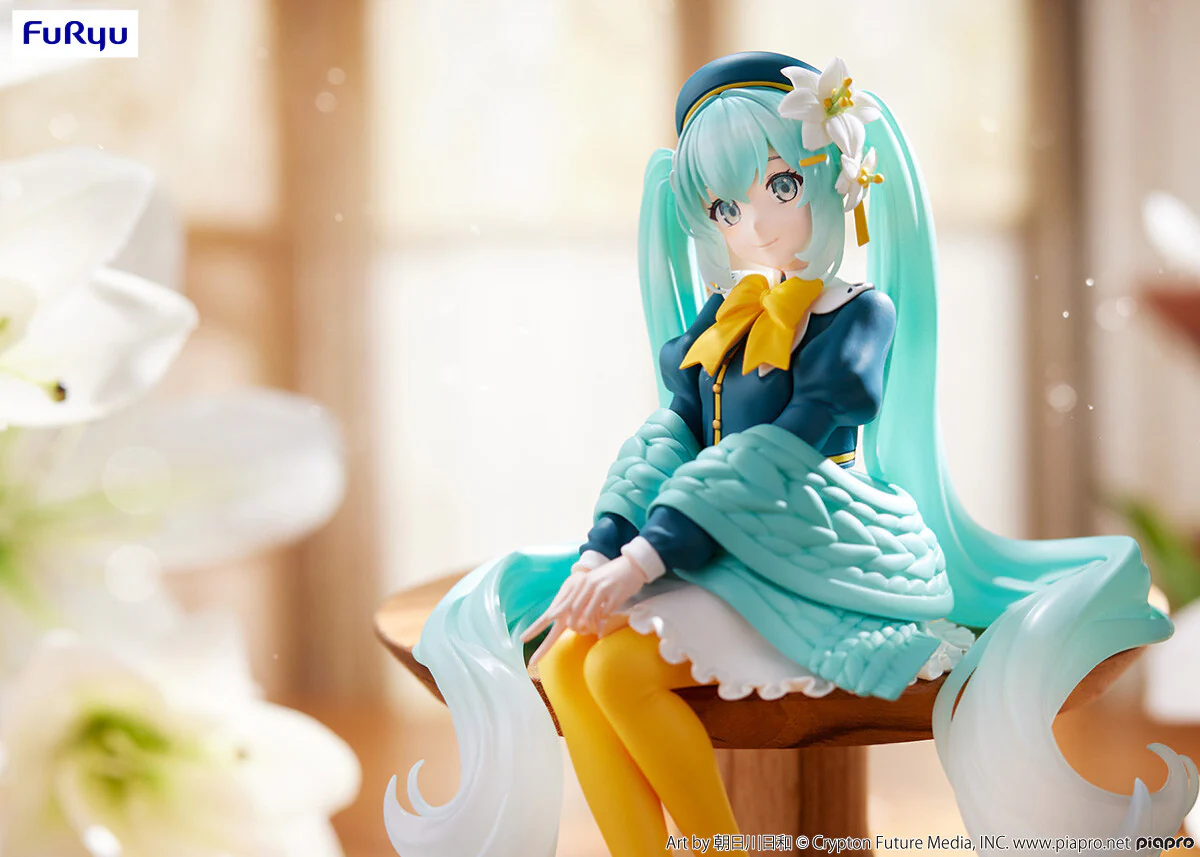 Piapro Characters - Hatsune Miku - Flower Fairy - Noodle Stopper Figure - Lily (FuRyu) - Image 4
