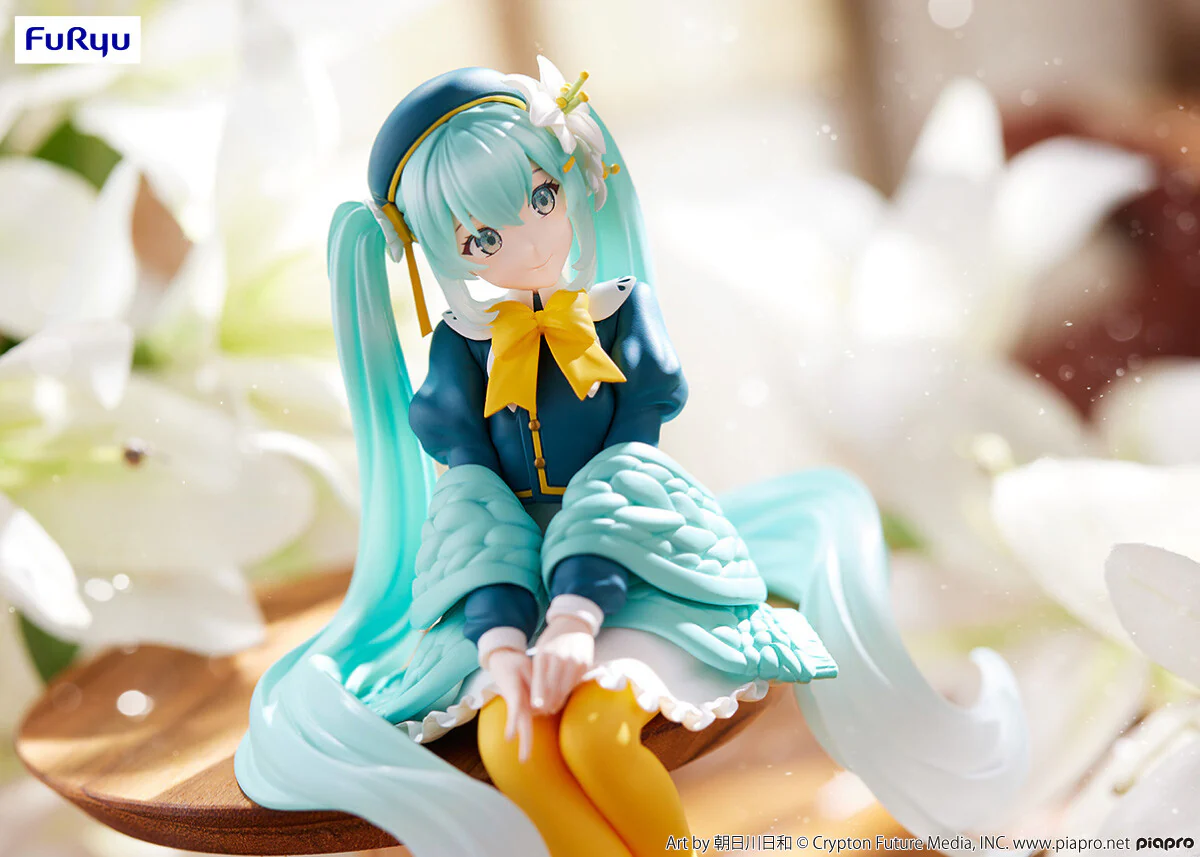 Piapro Characters - Hatsune Miku - Flower Fairy - Noodle Stopper Figure - Lily (FuRyu) - Image 5