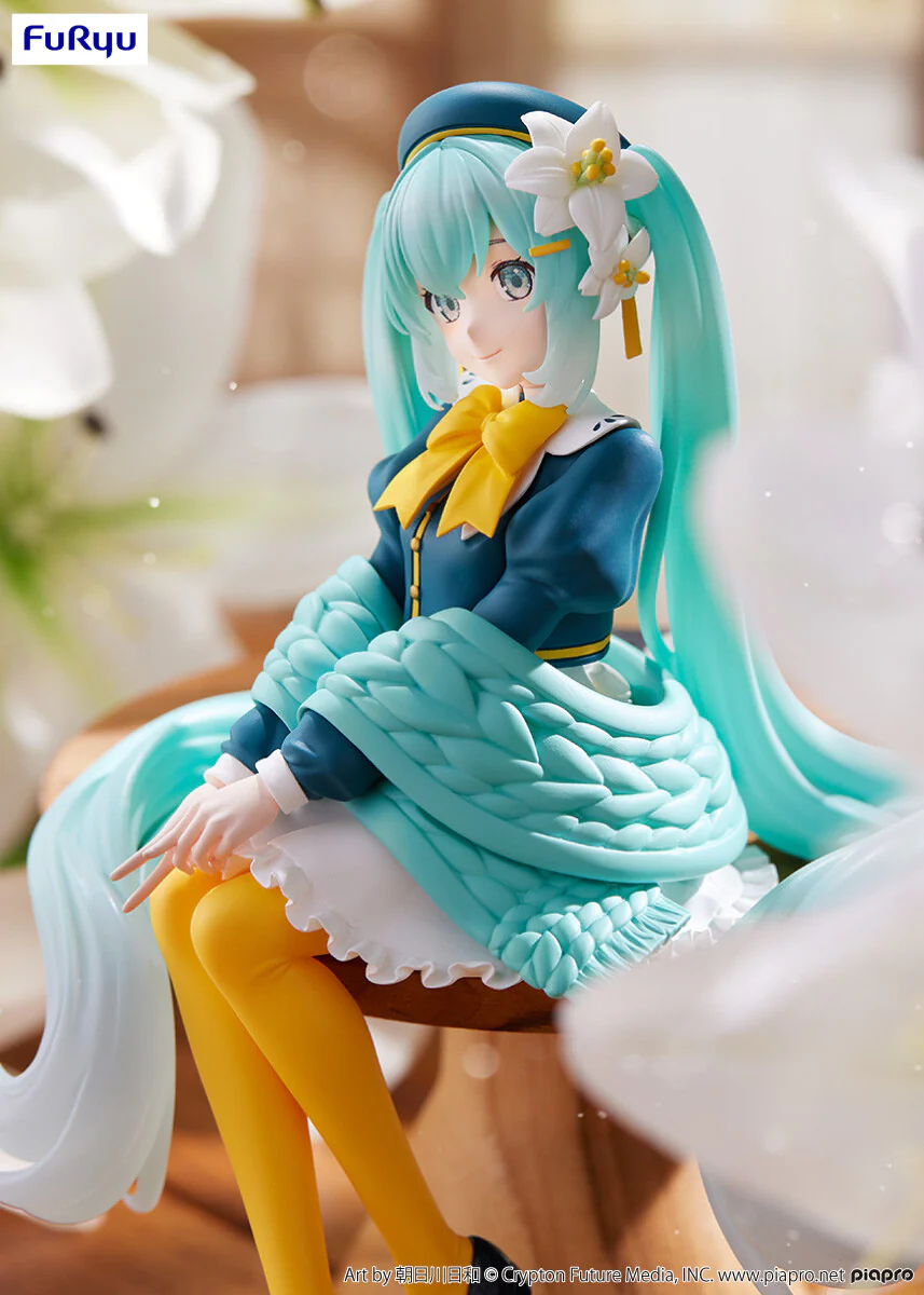 Piapro Characters - Hatsune Miku - Flower Fairy - Noodle Stopper Figure - Lily (FuRyu) - Image 6