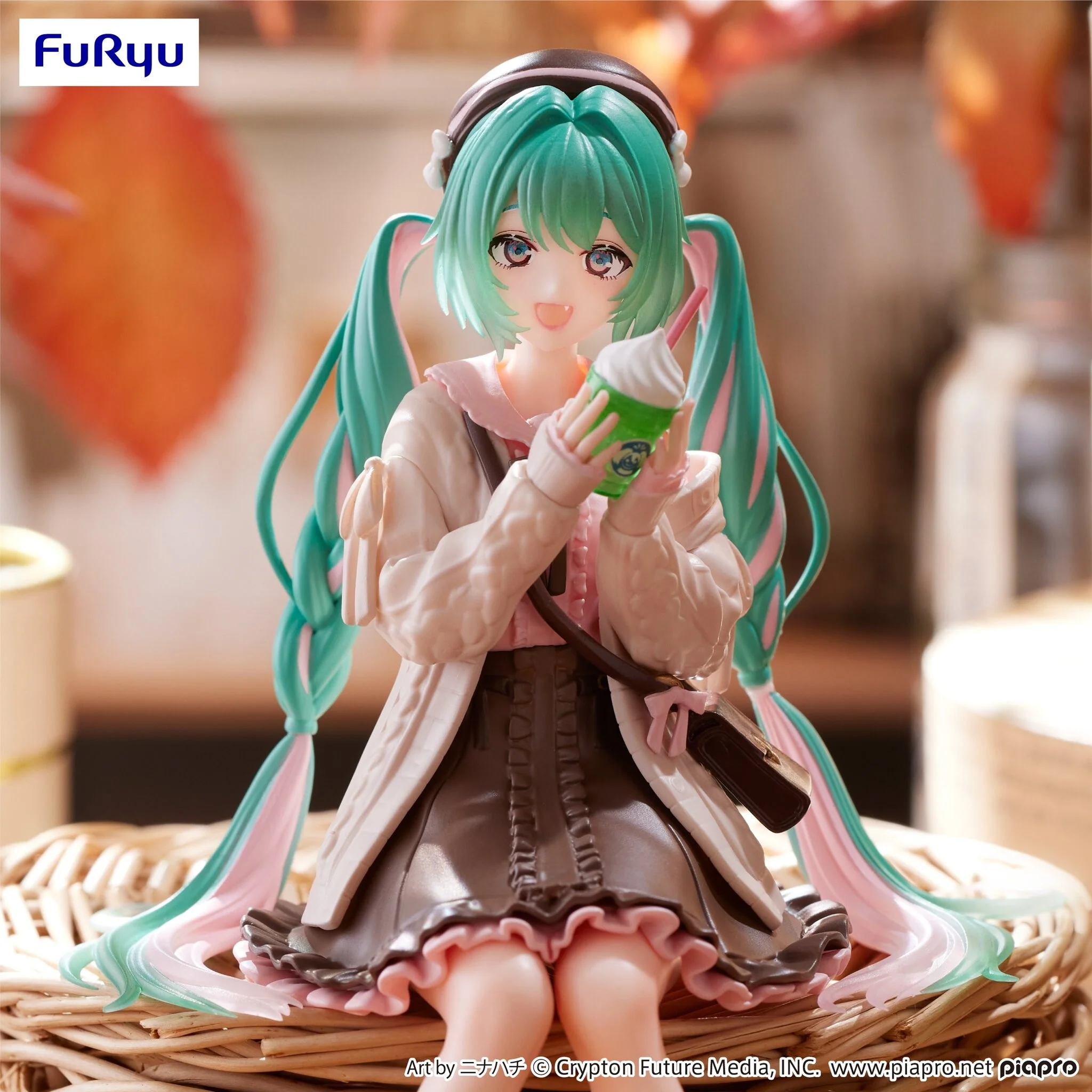 Piapro Characters - Hatsune Miku - Noodle Stopper Figure - Autumn Date (FuRyu) - Image 2