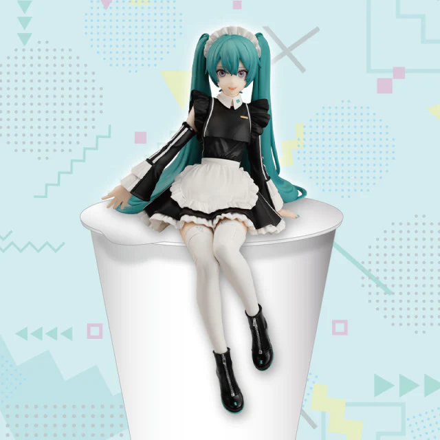 Piapro Characters - Hatsune Miku - Noodle Stopper Figure - Sporty Maid Ver. (FuRyu) - Image 2