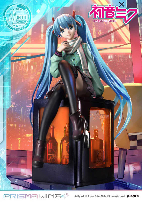 Piapro Characters - Hatsune Miku - Prisma Wing PWPCL-01P - 1/7 (Prime 1 Studio) - Image 12