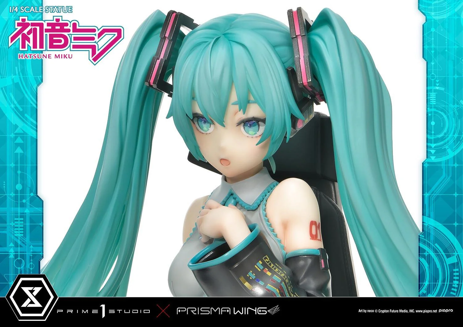 Piapro Characters - Hatsune Miku - Prisma Wing PWPCL-07 - 1/4 (Prime 1 Studio) - Image 3