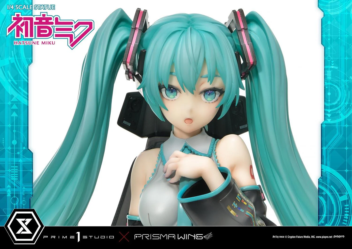 Piapro Characters - Hatsune Miku - Prisma Wing PWPCL-07 - 1/4 (Prime 1 Studio) - Image 4