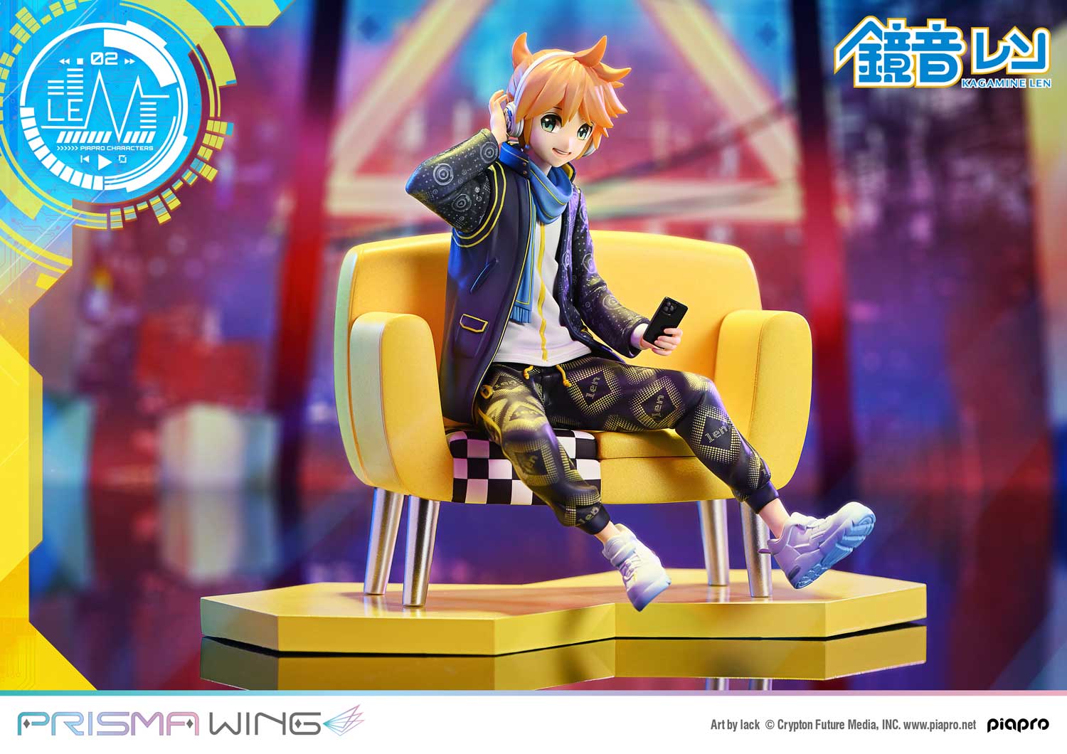 Piapro Characters - Kagamine Len - Prisma Wing - 1/7 (Prime 1 Studio) - Image 4