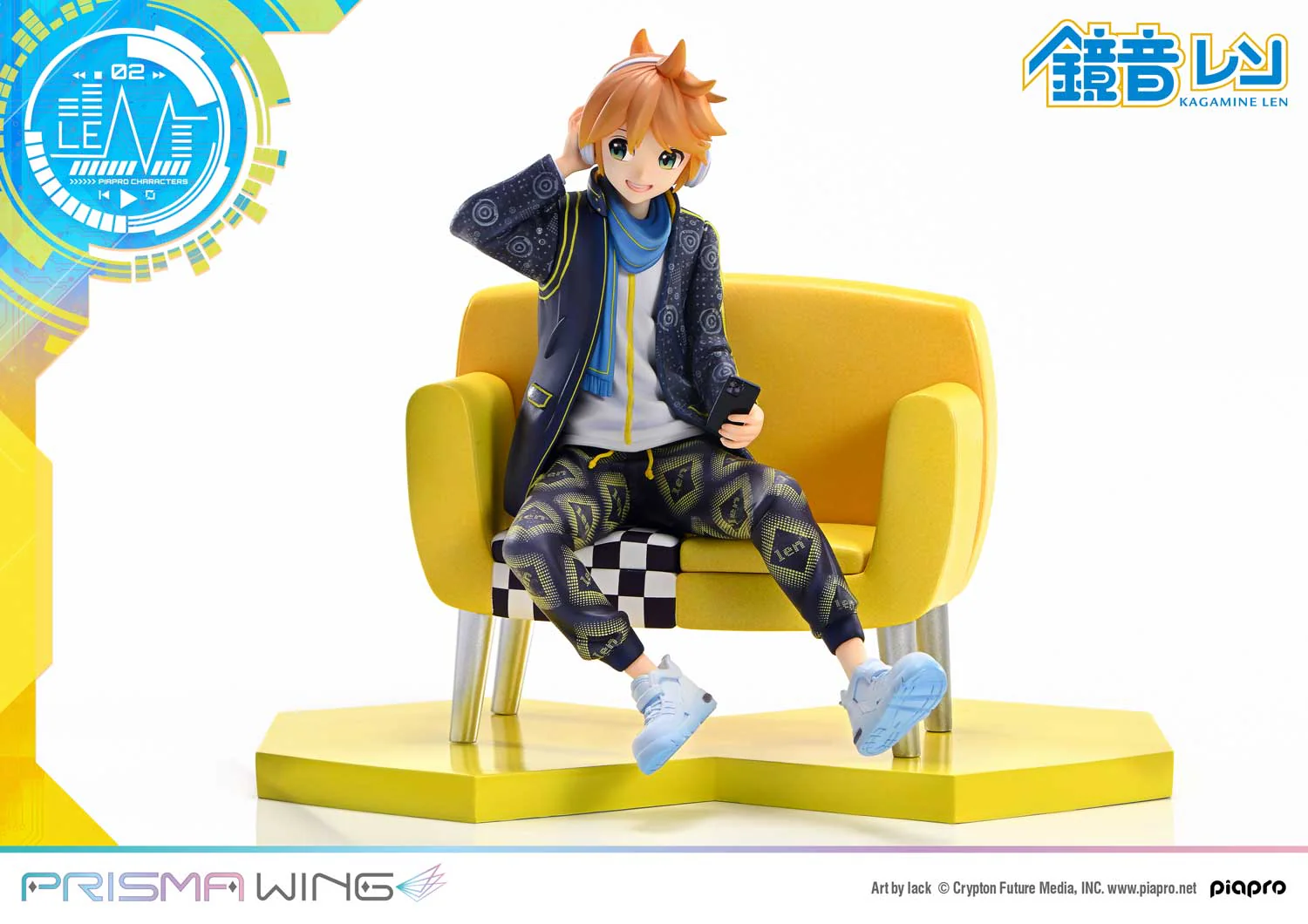 Piapro Characters - Kagamine Len - Prisma Wing - 1/7 (Prime 1 Studio) - Image 5
